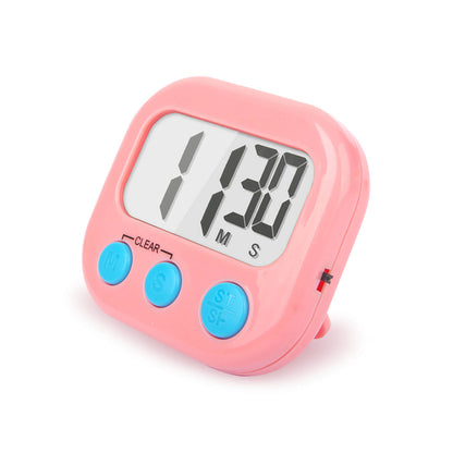 AOUCE Digital Kitchen Timer Pink